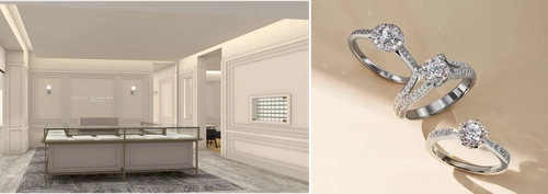 「ラザール ダイヤモンド ブティッククオーツ心斎橋店」 4月25日（土）移転リニューアルオープン