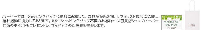 ショッピングバッグのエコ化