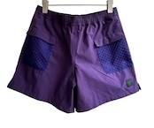 「AIR GRID-MESH SHORTS」:purple