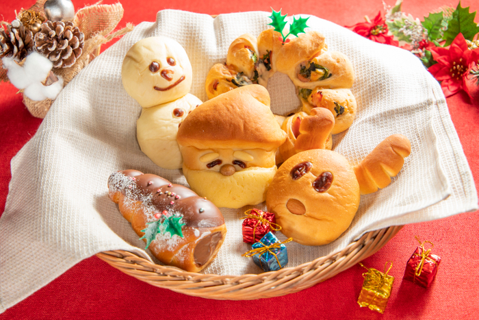 ▲クリスマス限定オリジナルパン