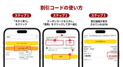クーポンコード