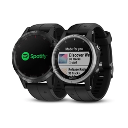 Garmin、世界最大の 音楽ストリーミングサービス「Spotify」との提携開始　 GPSウォッチ「fenix 5 Plusシリーズ」から適用