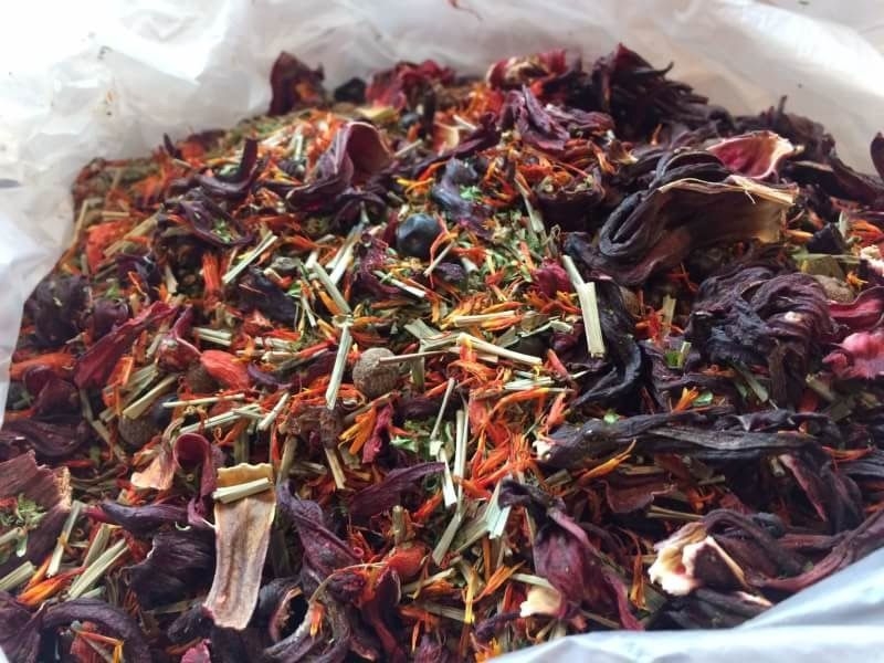 オリジナルブレンドのハーブ