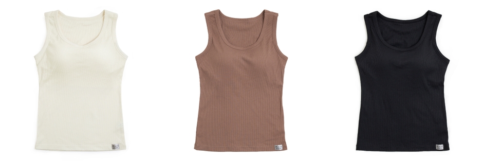 NEW BASIC type　カップ付きタンクトップ