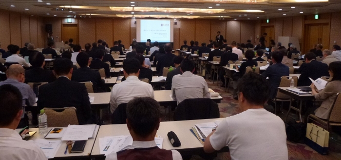 令和6年（2024年）に開催した研究シーズ発表会の様子子