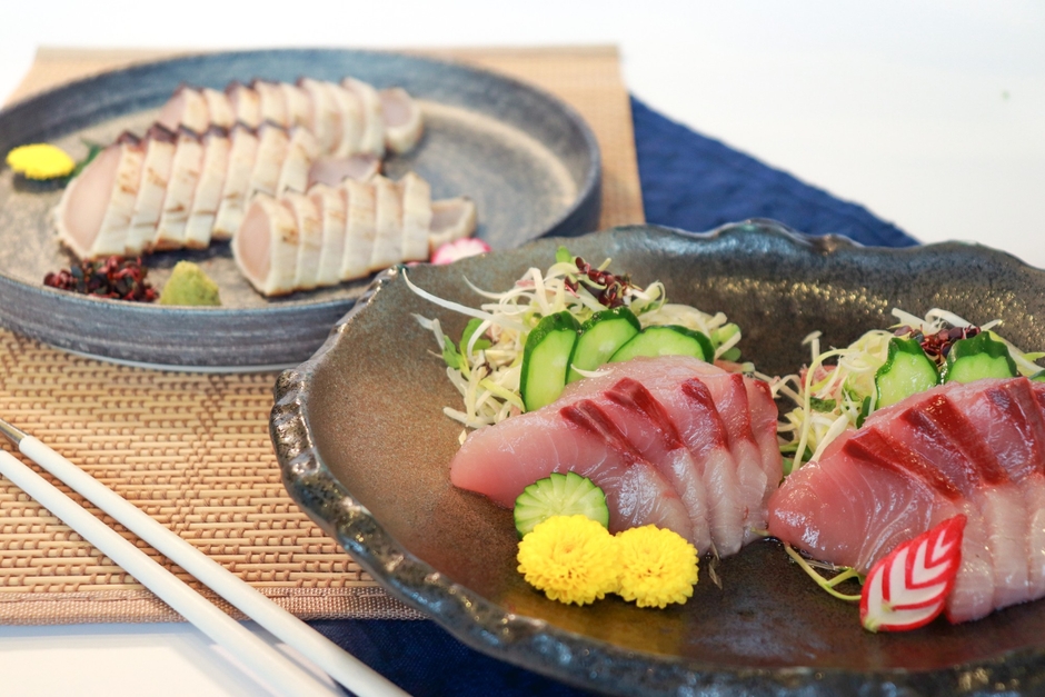 旬魚刺身（ヤズ／鰆のたたき など）
