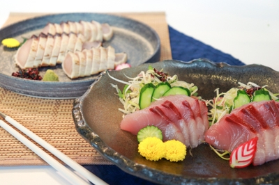 旬魚刺身（ヤズ／鰆のたたき など）
