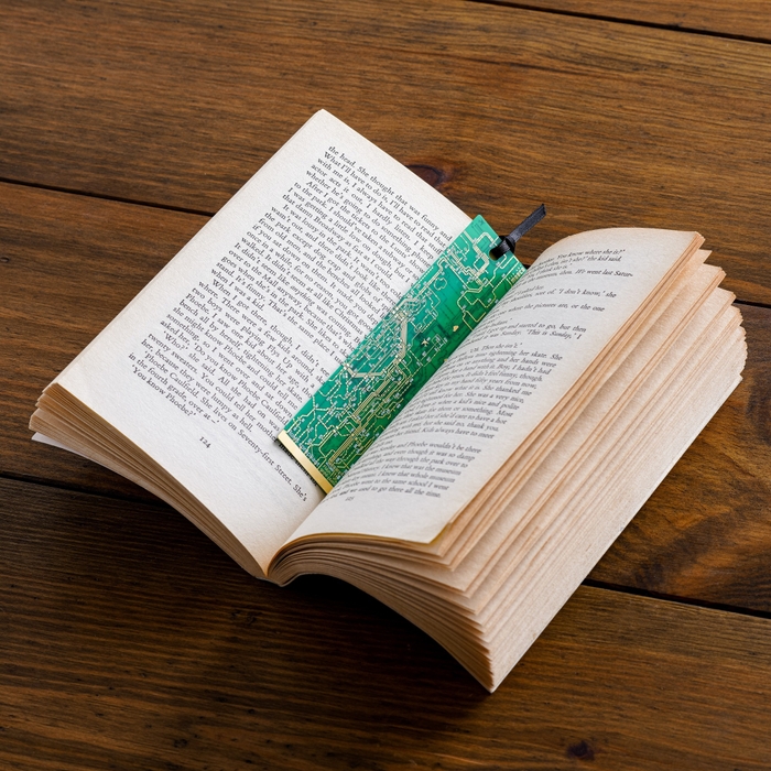 東京回路線図 基板アート栞 緑