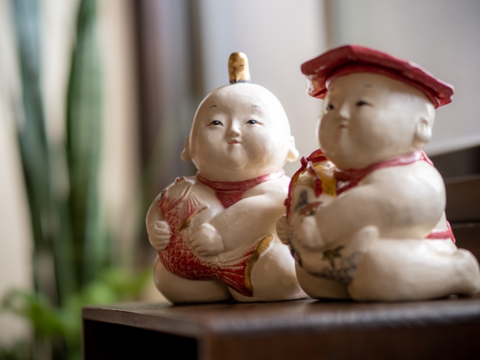出展作品 陶人形 天野明美