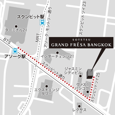 ホテル周辺地図