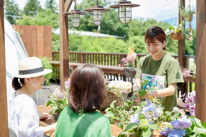 里楽巣_アクティビティ _日比谷花壇