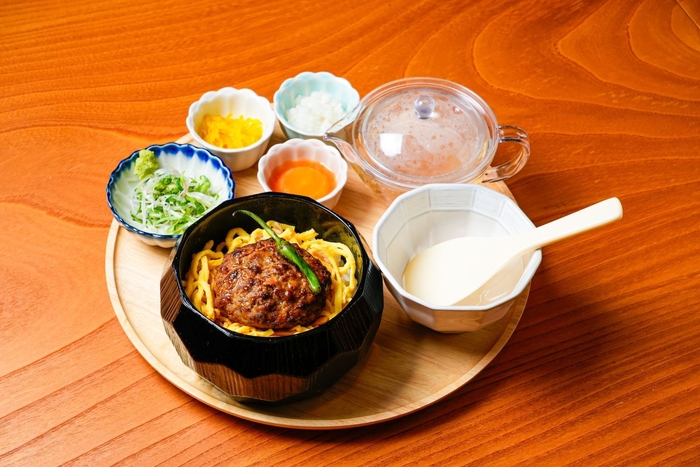 ブラックアンガスビーフハンバーグひつまぶし