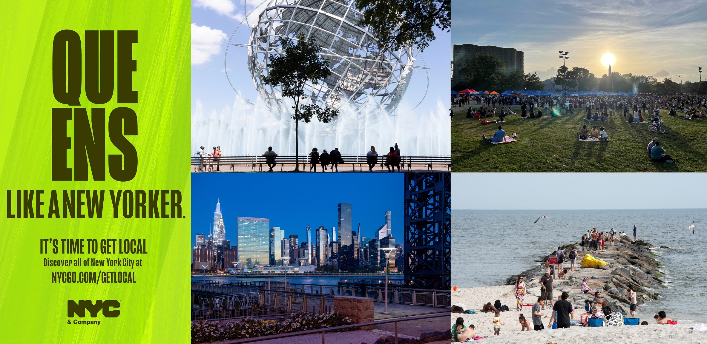 ニューヨーク市観光局のキャンペーン「Get Local NYC」の一環として、トラベルガイド 「ニューヨーカーのように歩くクイーンズ」を公開