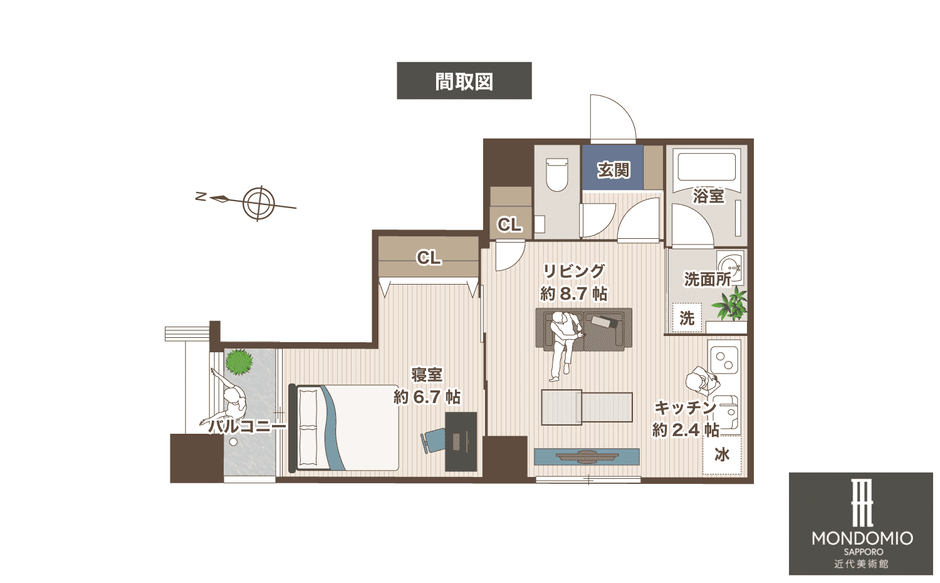間取図