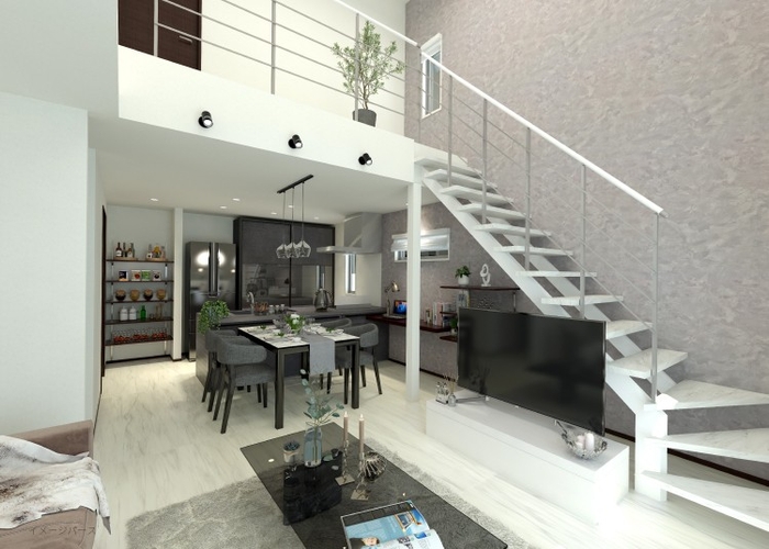 BRAVO ZEH KING 間取プラン1　イメージパース