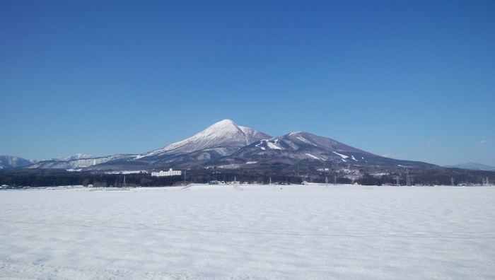 磐梯山遠景