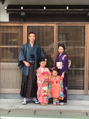  着付け後の様子