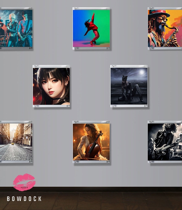 壁面ディスプレイ