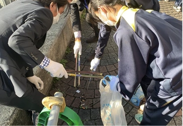 神奈川県立横浜平沼高等学校と地域の協働 「地域貢献活動授業」に協力【横浜西口エリアマネジメント】