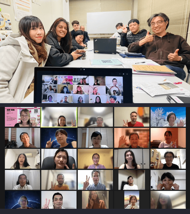 レッスン風景(対面)