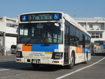 導入予定のハイブリッドバス