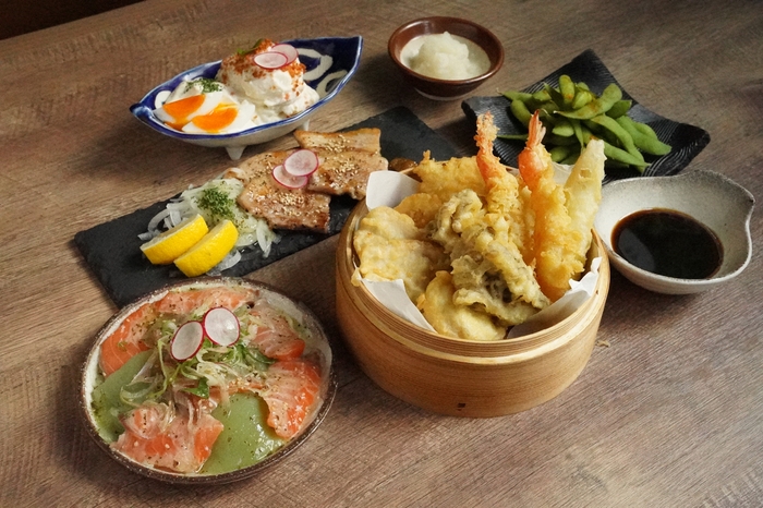 あてセット 天ぷらセット　　