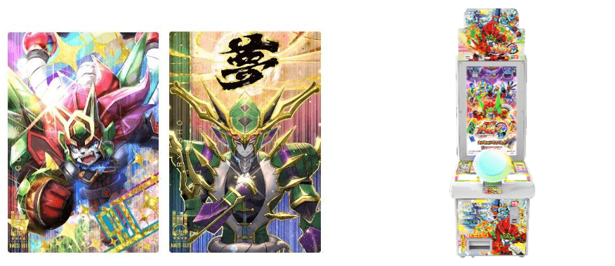 アニメにも登場するカード／データカードダス 最響カミズモード！筐体