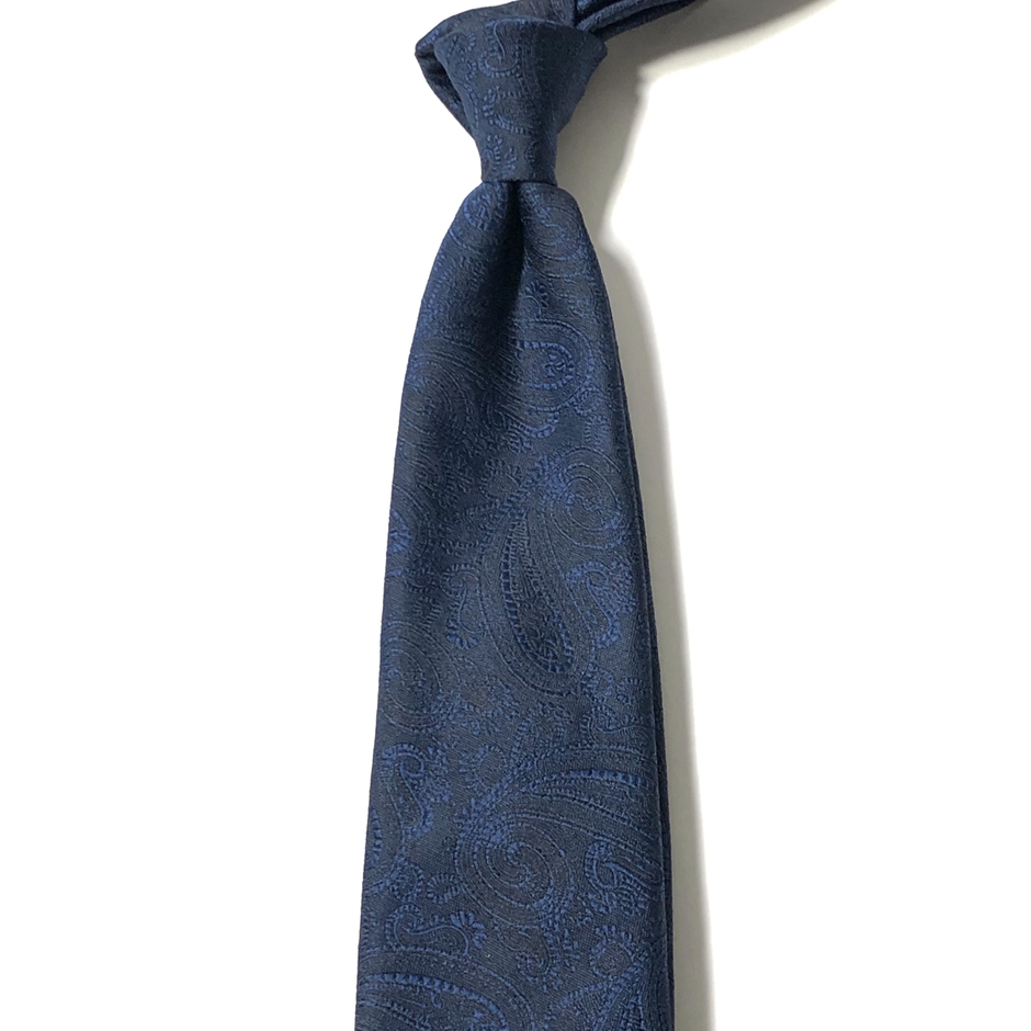 KYOTO WASHABLE SHADOW PAISLEY TIE ¥3,800(税込)