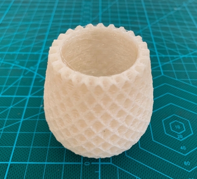 セルロース系生分解性樹脂で作成した3Dプリンター成形品