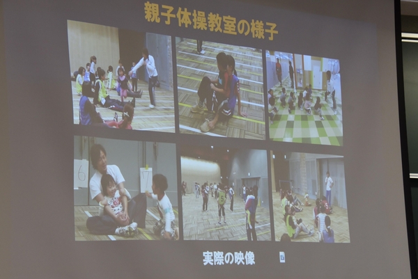 写真や各種データを活用して研究を紹介