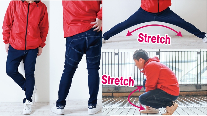 ストレッチデニムパンツ 3