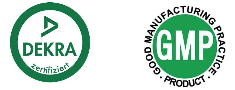 DEKRA(デクラ)マーク/GMP(ジーエムピー)マーク