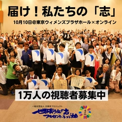第5回世界青少年「志」プレゼンテーション大会が 10月10日にオンラインとリアル会場で開催