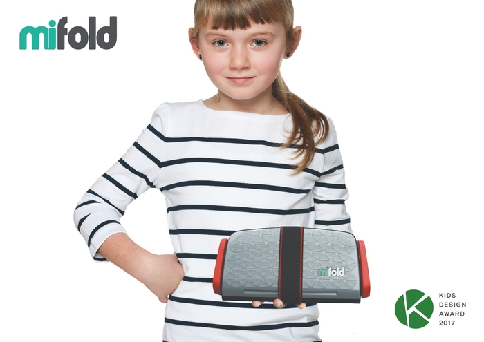 携帯型ジュニアシート『mifold/マイフォールド』