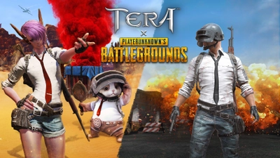 3月6日、あの『PUBG』が『TERA』にやってくる！ 「TERA x PUBG」期間限定コラボアイテム登場！