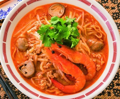 世界3大スープ!海老トムヤムラーメン