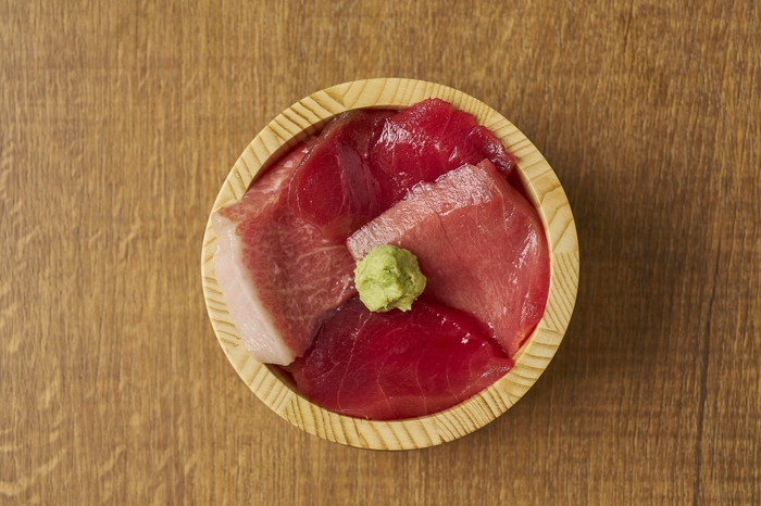 本マグロミニ桶丼