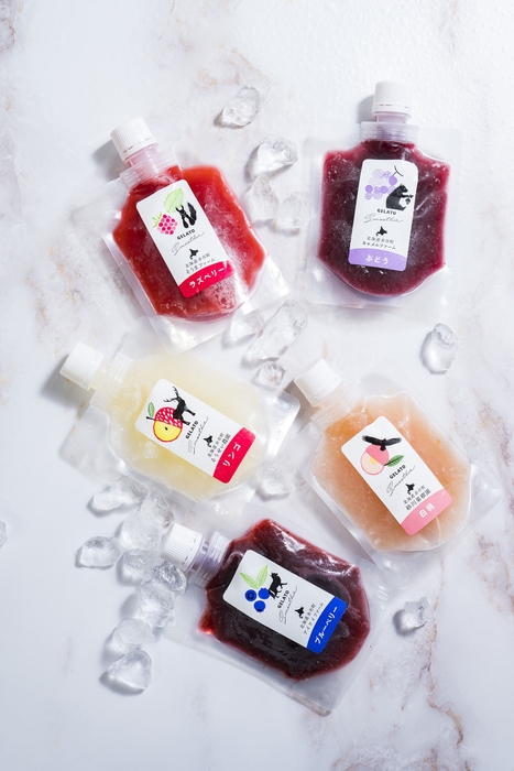 長沼あいす 余市フルーツのジェラートスムージー