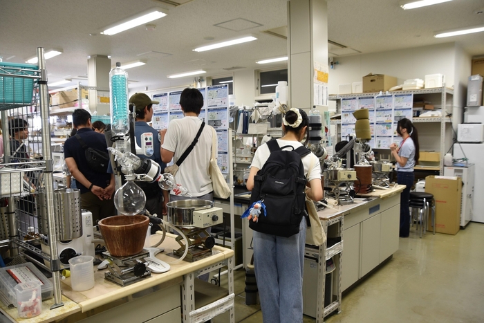 農学部のオープンラボ