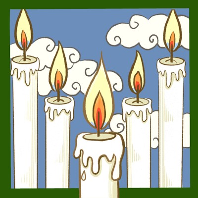 「謳う死神」イラスト