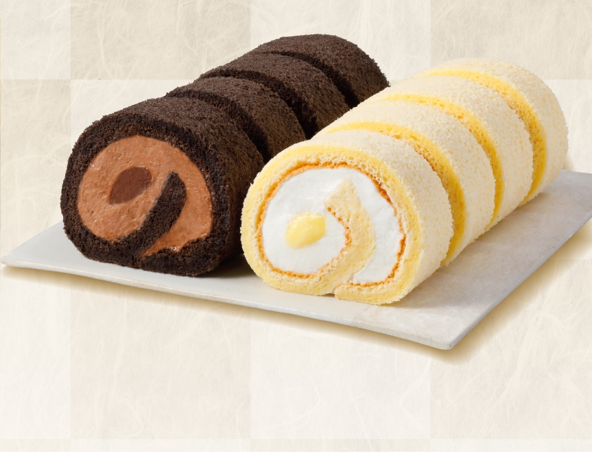 ふわもちクリームロール ベルギーチョコ&カスタード(画像はイメージです。)