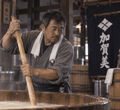 奈美の育ての父・杜氏の加賀美恵照