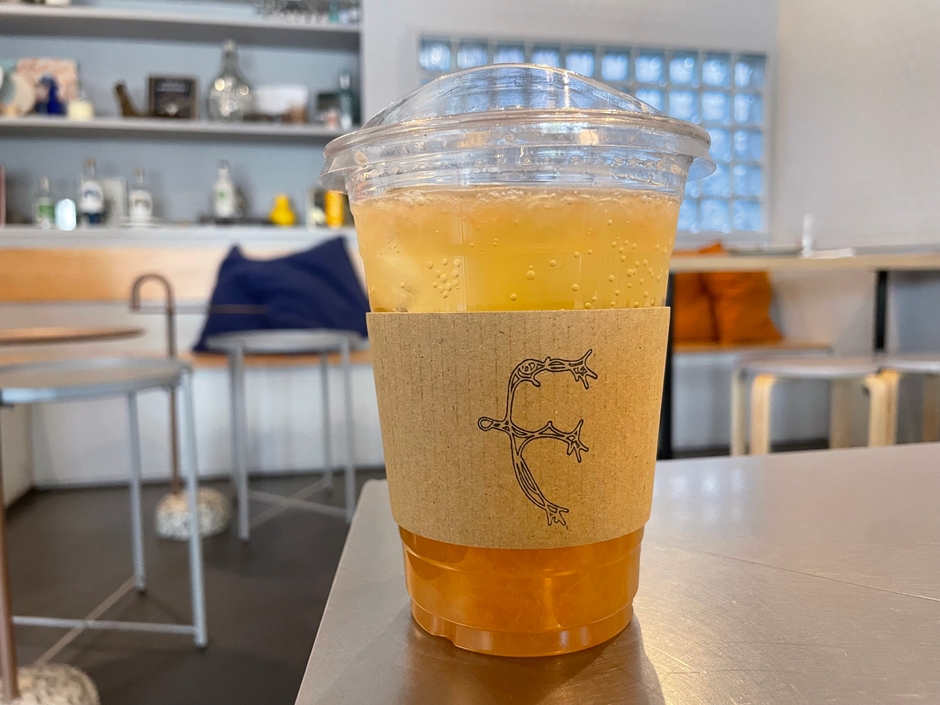 グレープフルーツティーソーダ