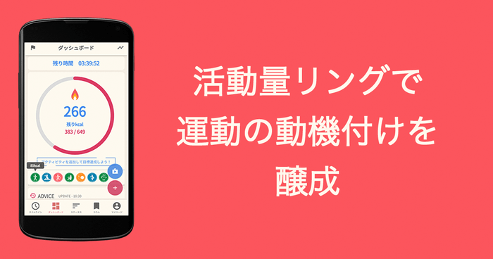 ダッシュボード画面