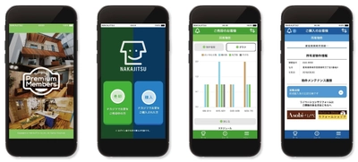 不動産SHOPナカジツが自社開発顧客向けアプリに新機能を追加 　販売状況からアフターメンテナンスまでアプリで管理