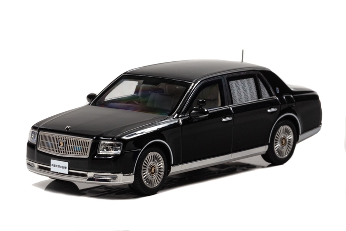 1/43 トヨタ センチュリー (UWG60) 2020 日本国内閣総理大臣専用車:左前