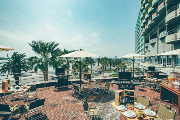 「海」×「山」×「湖」に囲まれた場所で大自然を満喫　6/1に Stay & Daytrop BBQが弁天島駅前 THE OCEANにオープン決定