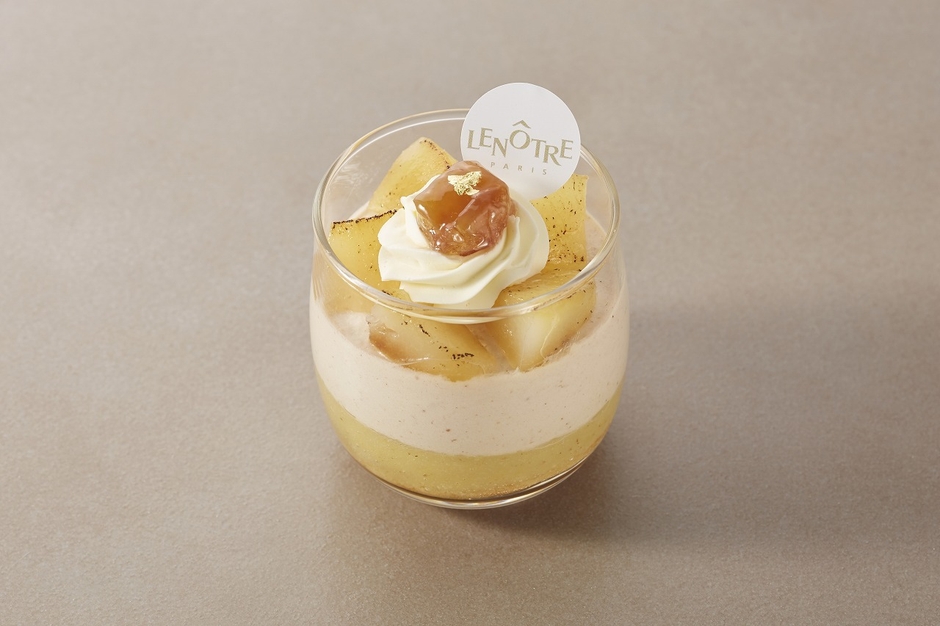 ヴェリーヌ マロンと洋梨(Verrine Marron Poire)