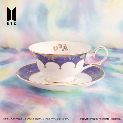 Noritake Cup&Saucer set BTS Music Theme DNA ver.