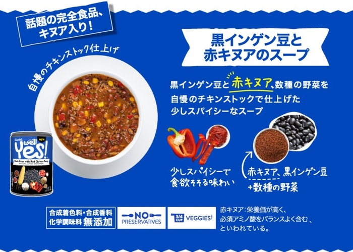 黒インゲン豆と赤キヌアのスープ 2